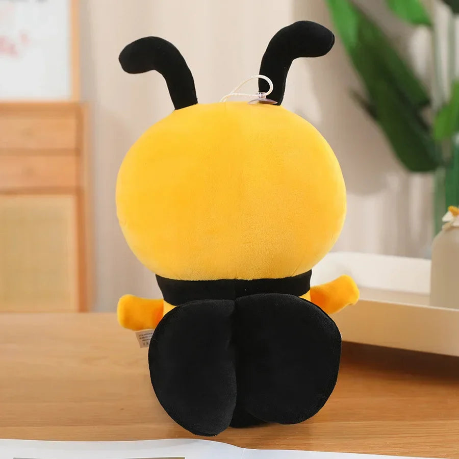 Cute Bee Plush Toy – Soft Cartoon Stuffed Animal, 2 Sizes