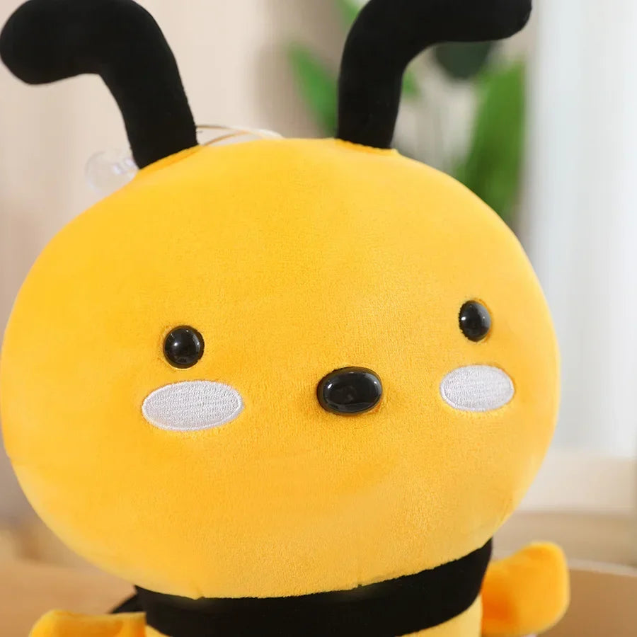 Cute Bee Plush Toy – Soft Cartoon Stuffed Animal, 2 Sizes