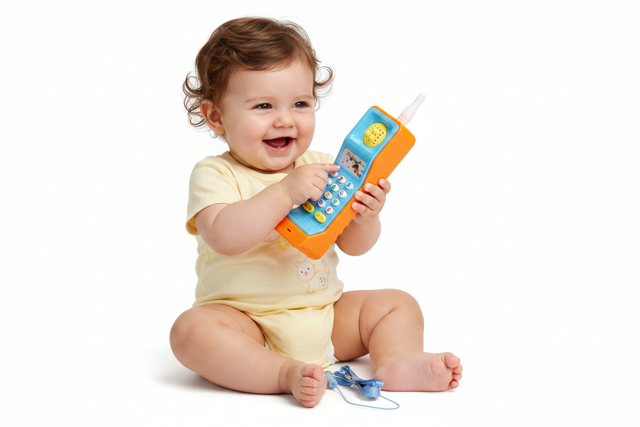 Baby Toy Phone with Music & Sounds – Interactive Learning Toy