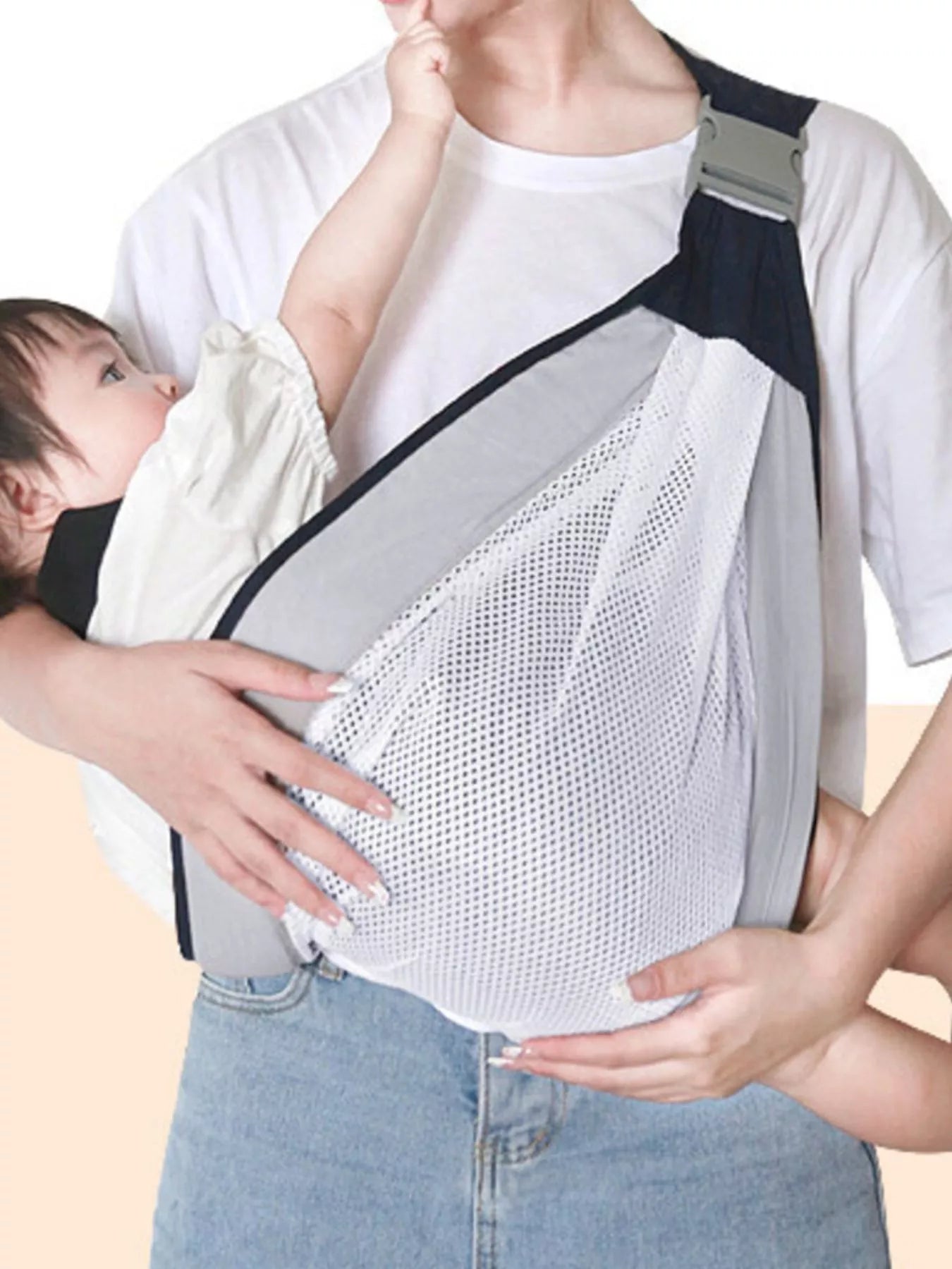Breathable Mesh Baby Carrier Sling