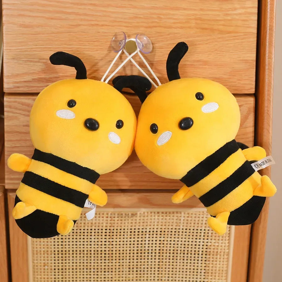 Cute Bee Plush Toy – Soft Cartoon Stuffed Animal, 2 Sizes