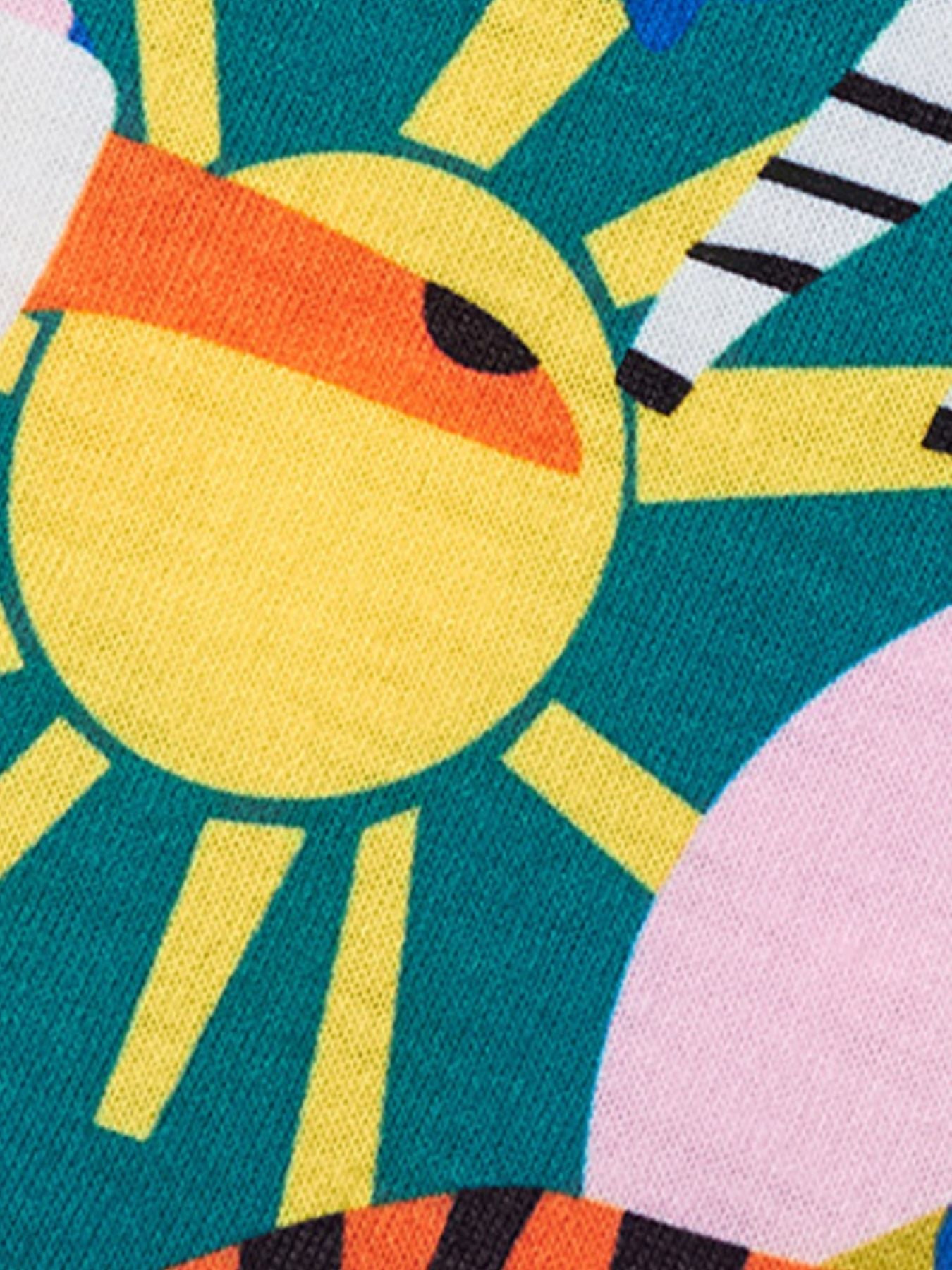 Girls Printed Pocket Summer Dress