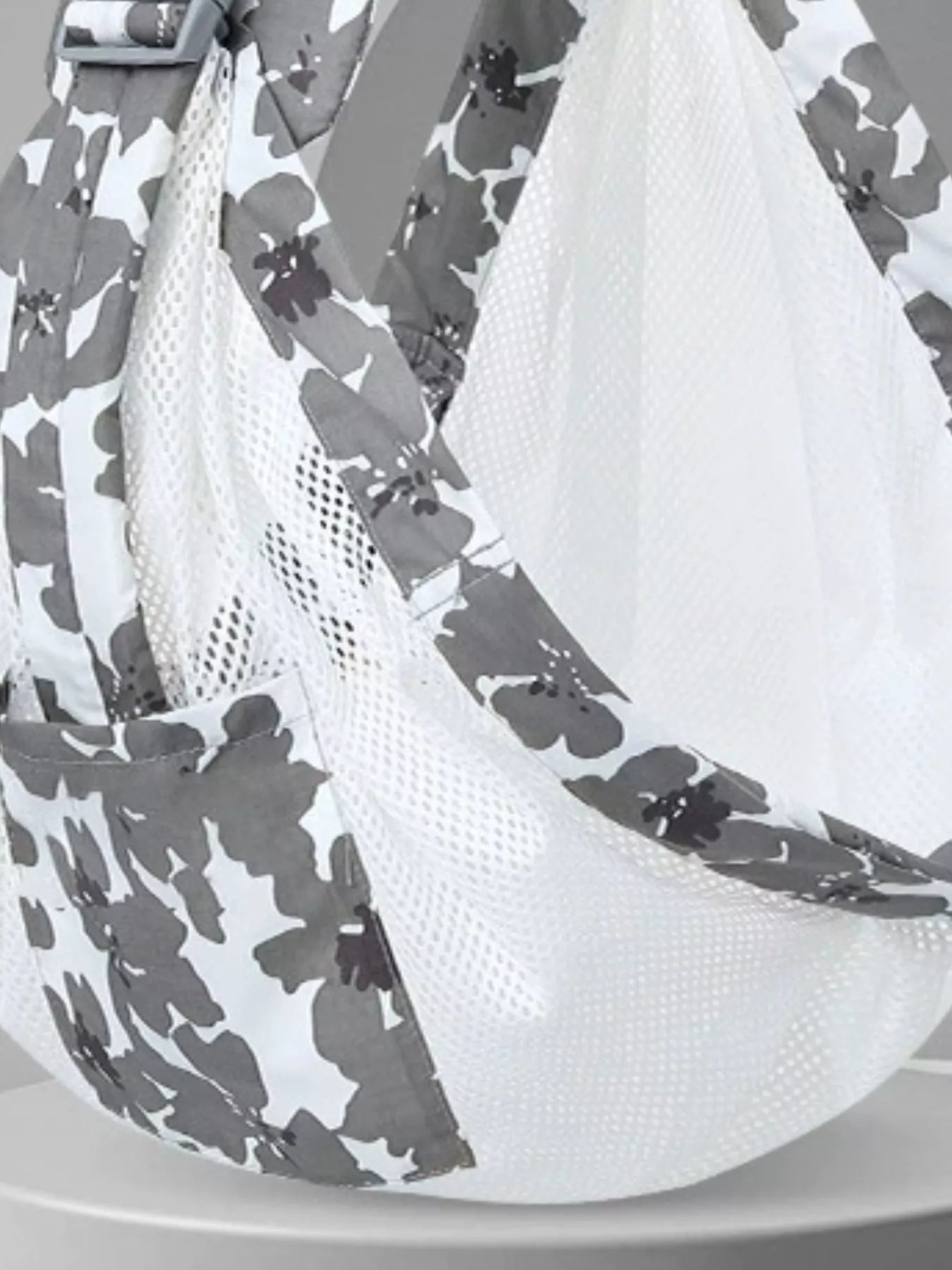Ergonomic Leaf Print Baby Sling Carrier