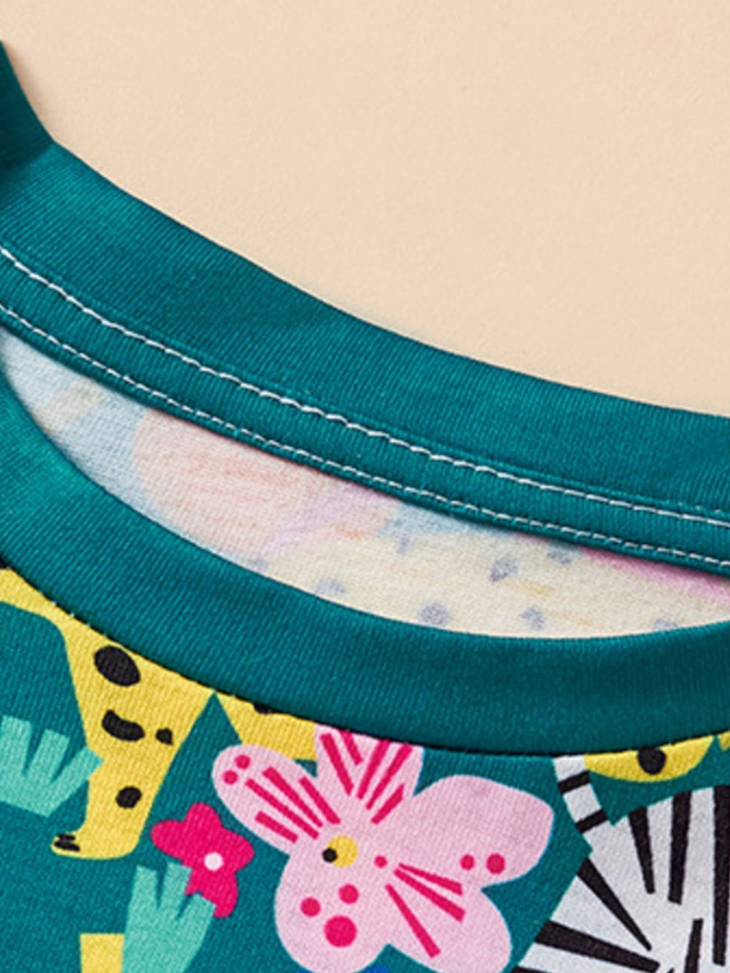 Girls Printed Pocket Summer Dress