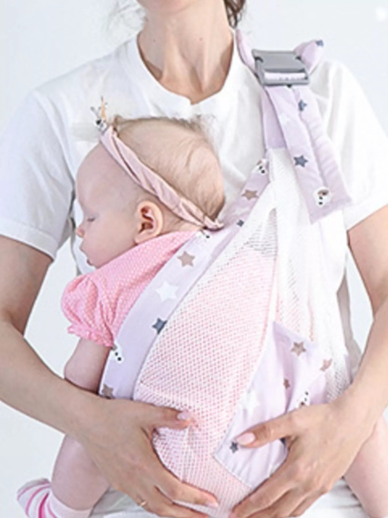 Breathable Mesh Baby Sling Carrier