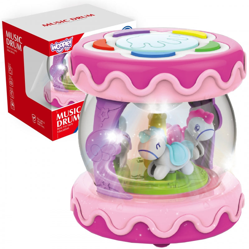 Baby Musical Drum Toy with Lights – Interactive Learning Toy