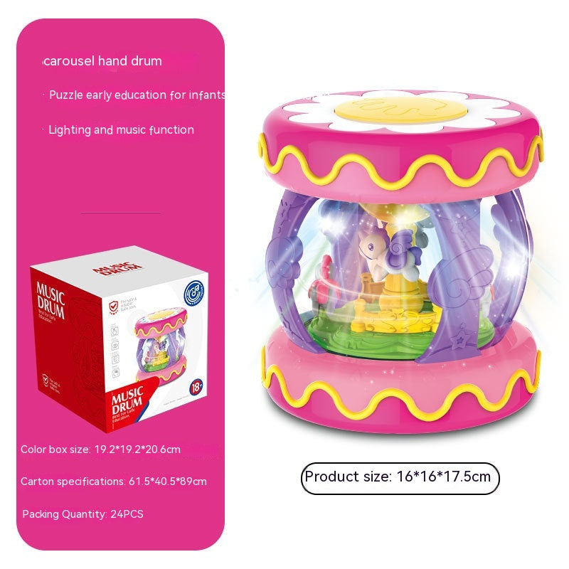 Baby Musical Drum Toy with Lights – Interactive Learning Toy