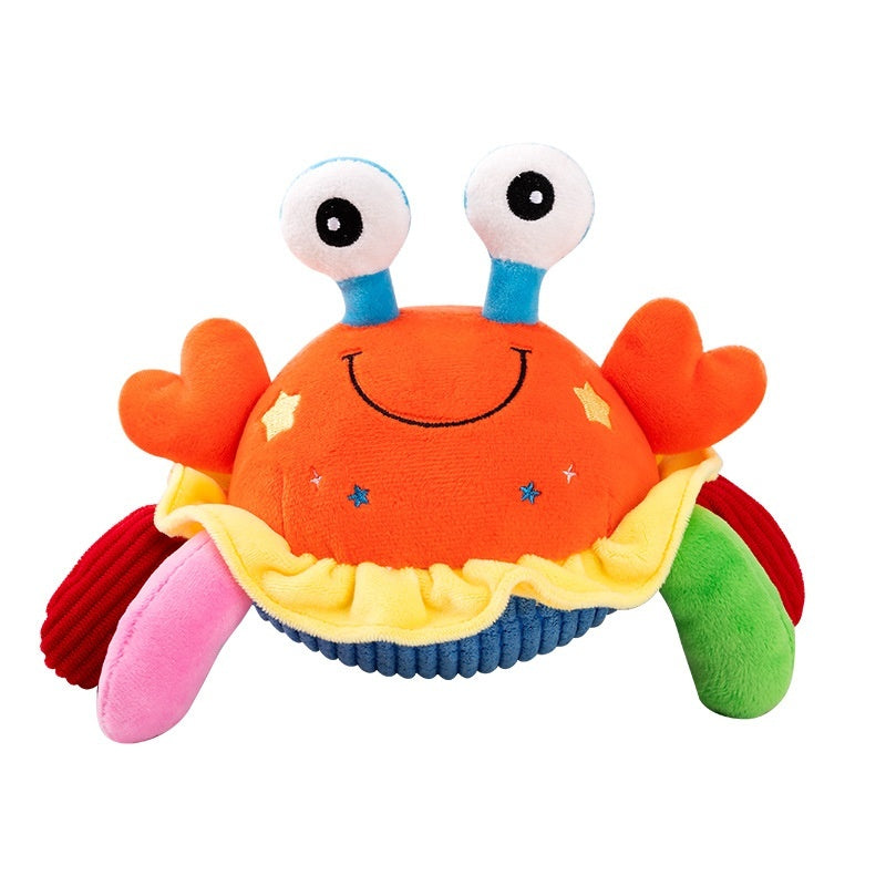 Musical Bouncing Crab Toy – Interactive Plush Baby Toy