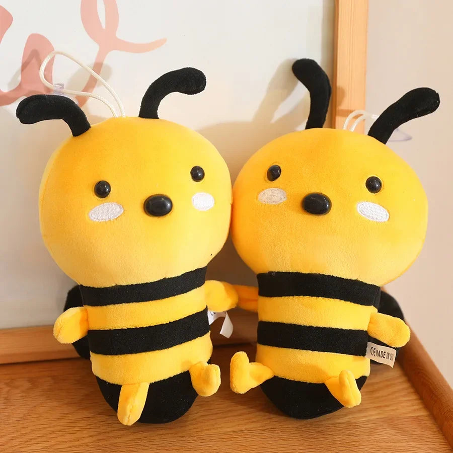 Cute Bee Plush Toy – Soft Cartoon Stuffed Animal, 2 Sizes