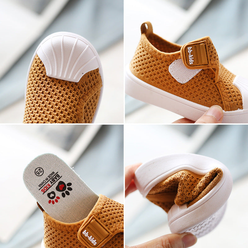 Toddler Kids Sneakers Non-Slip Soft Sole Comfortable Shoes