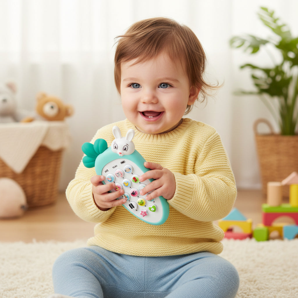 Baby Toy Phone with Music & Sounds – Interactive Learning Toy